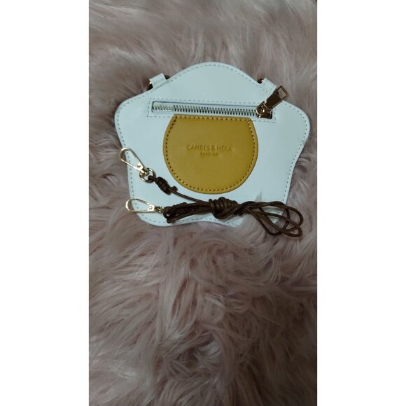 Egg Sandwich Crossbody Zippered Handbag - Picture 16 of 16